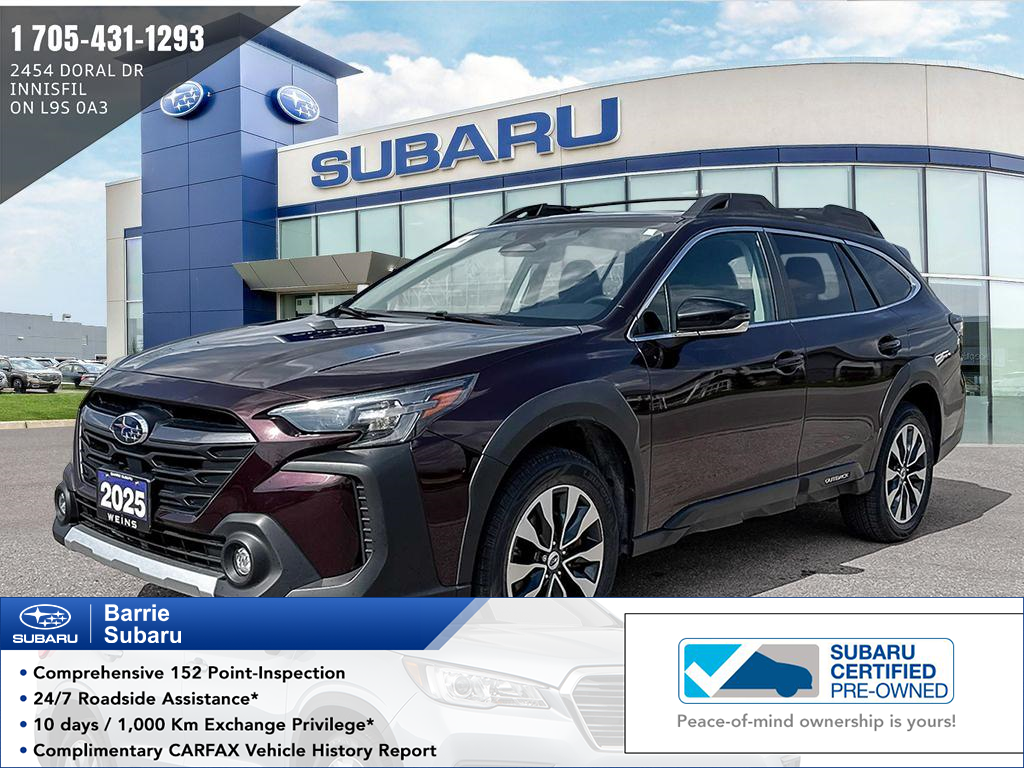 2025 Subaru Outback Limited XT AWD