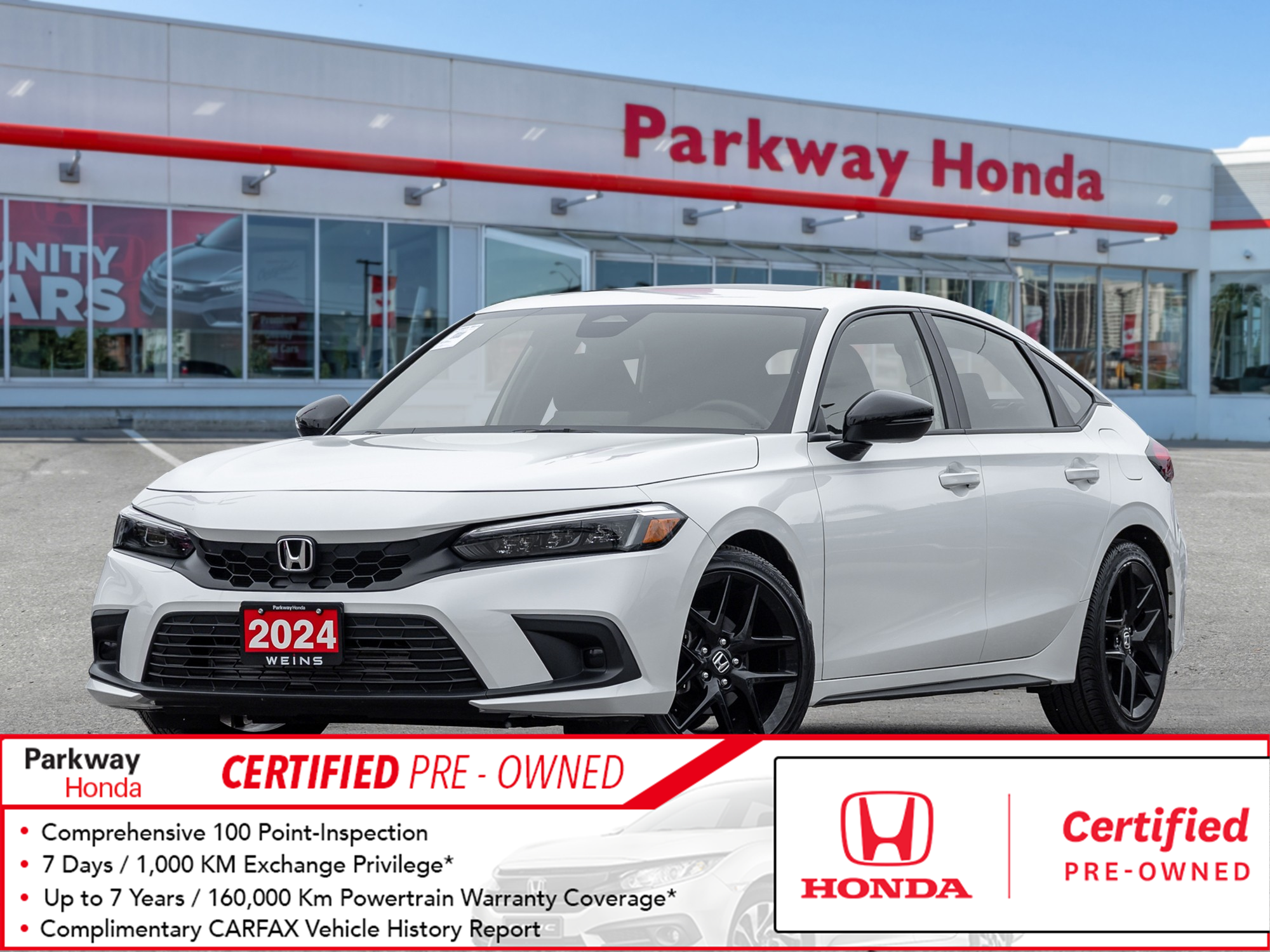 Honda Civic Hatchback Sport Touring FWD 2024