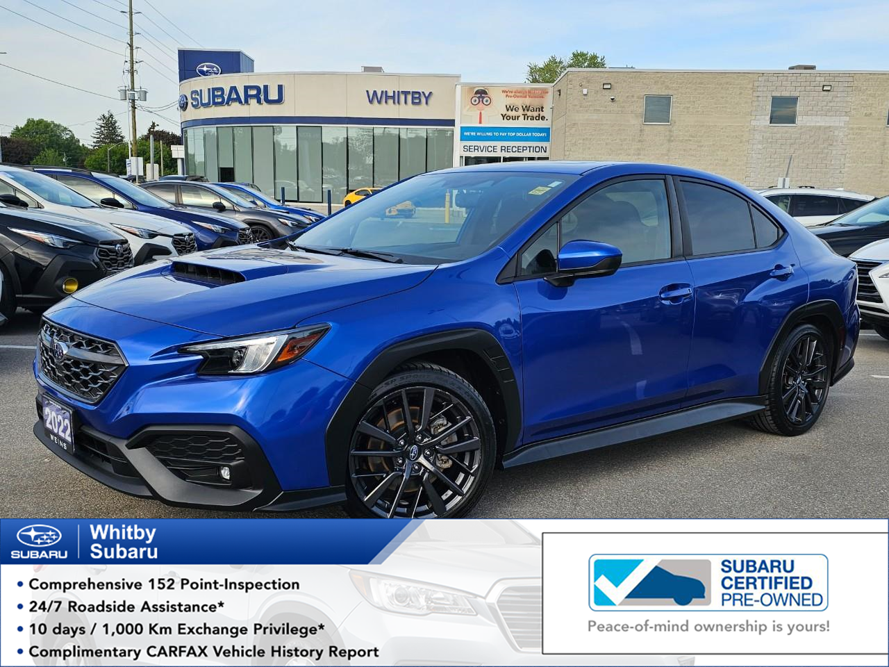 2022 Subaru WRX Sport AWD with EyeSight Package
