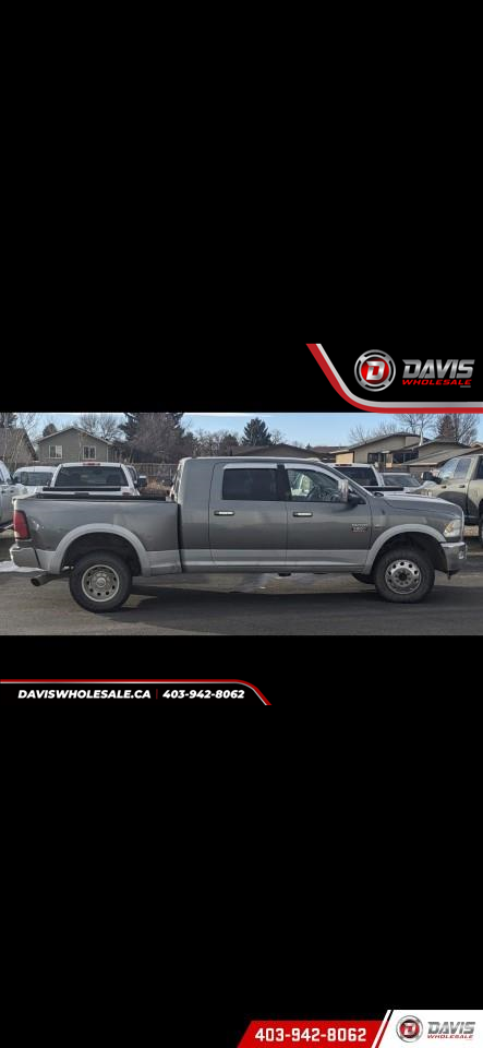 2012 RAM 3500 Laramie Mega Cab DRW 4WD