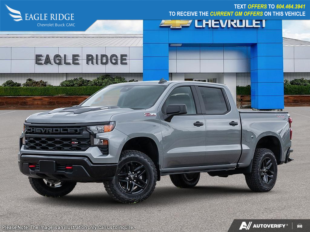 2026 Chevrolet Silverado 1500 Custom Trail Boss Crew Cab 4WD