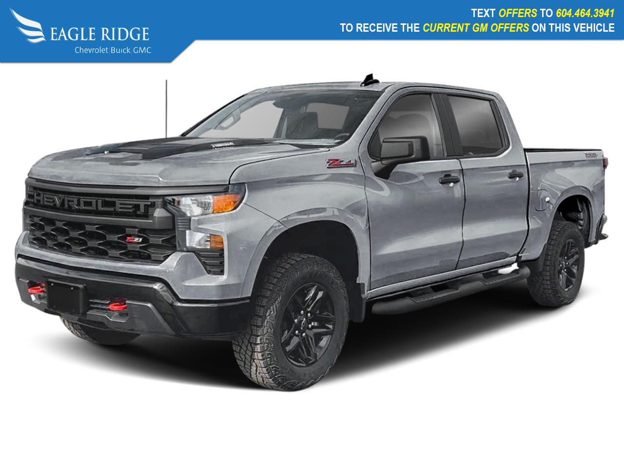 Chevrolet Silverado 1500 Custom Trail Boss Crew Cab 4WD 2026