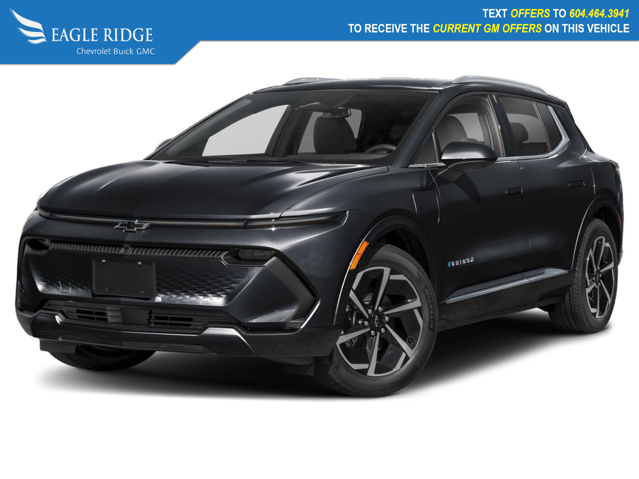 Black 2026 Chevrolet Equinox EV SUV / Crossover  1-Speed Automatic