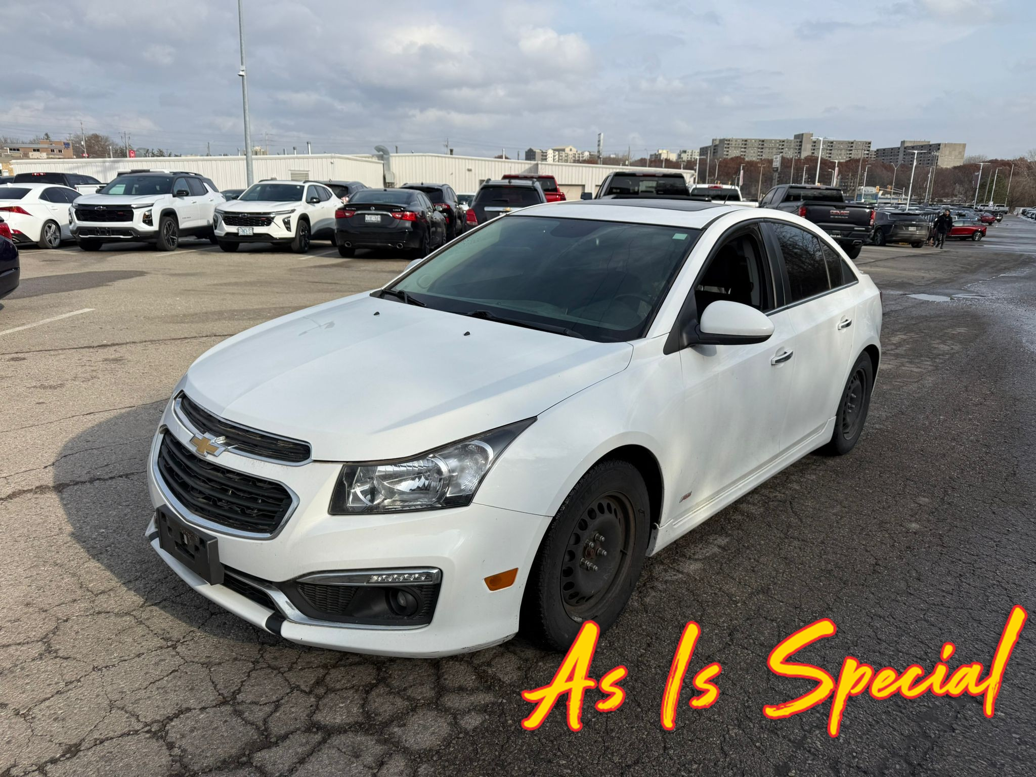 used 2015 Chevrolet Cruze car, priced at $3,197