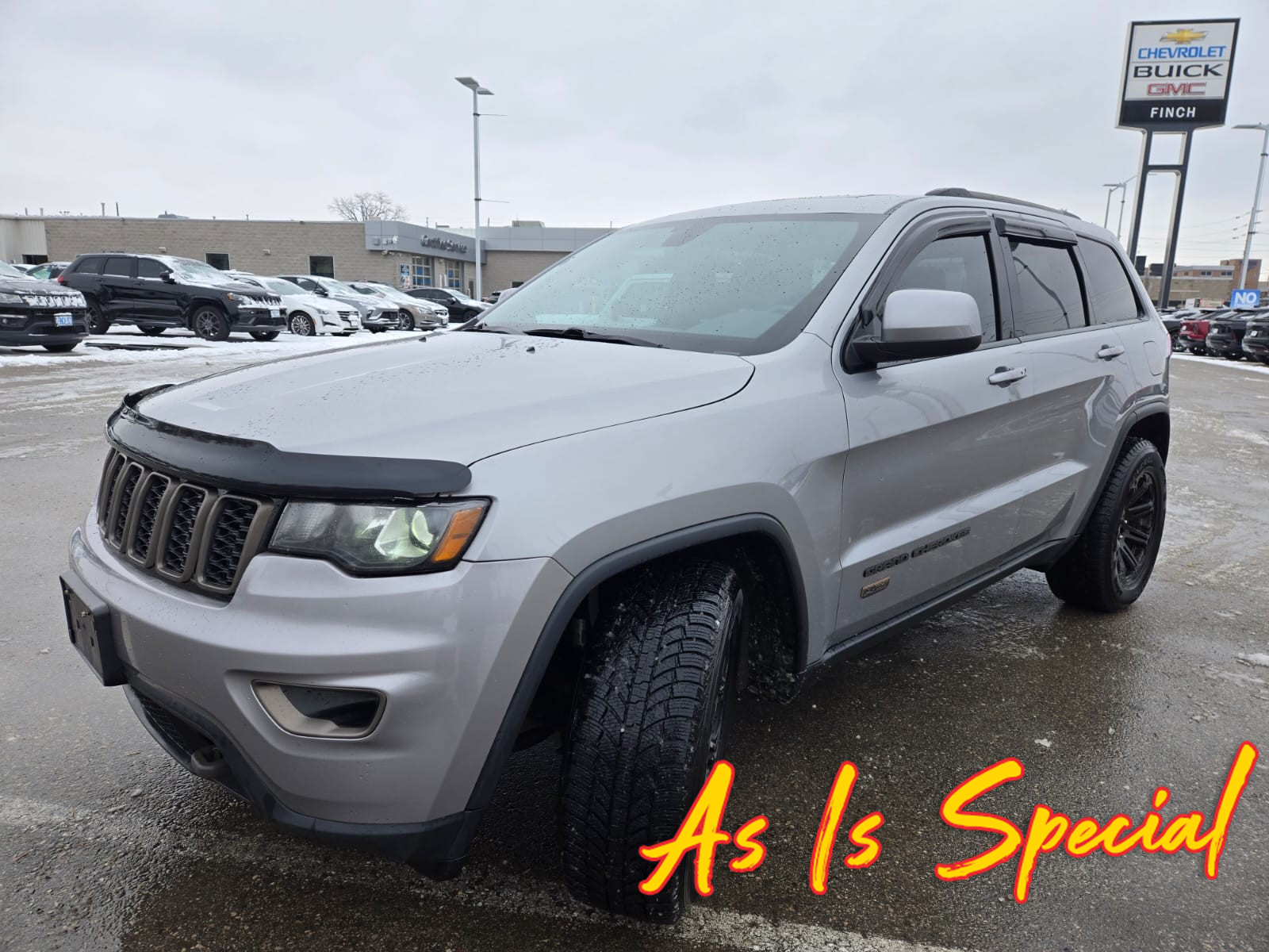 used 2017 Jeep Grand Cherokee car, priced at $8,500