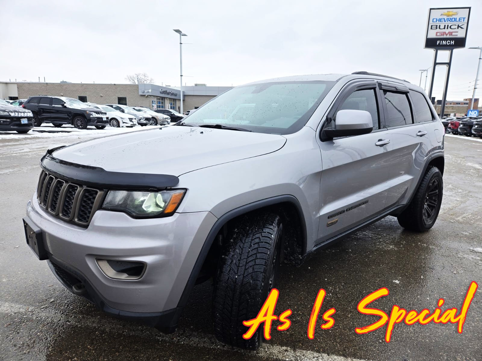 used 2017 Jeep Grand Cherokee car, priced at $8,500