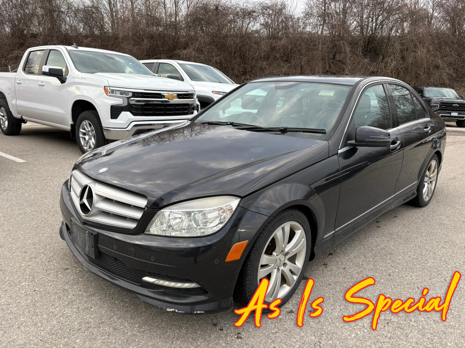 used 2011 Mercedes-Benz C-Class car, priced at $4,500