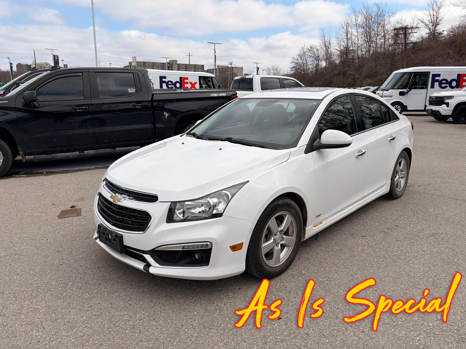 used 2015 Chevrolet Cruze car, priced at $6,500