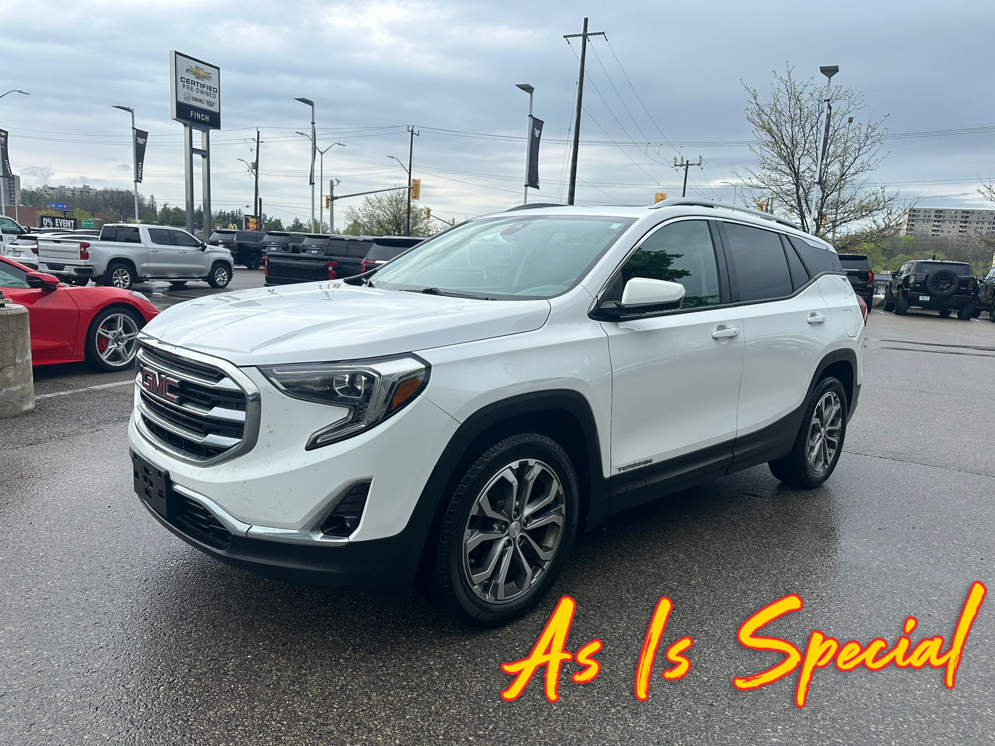 used 2018 GMC Terrain car, priced at $9,500