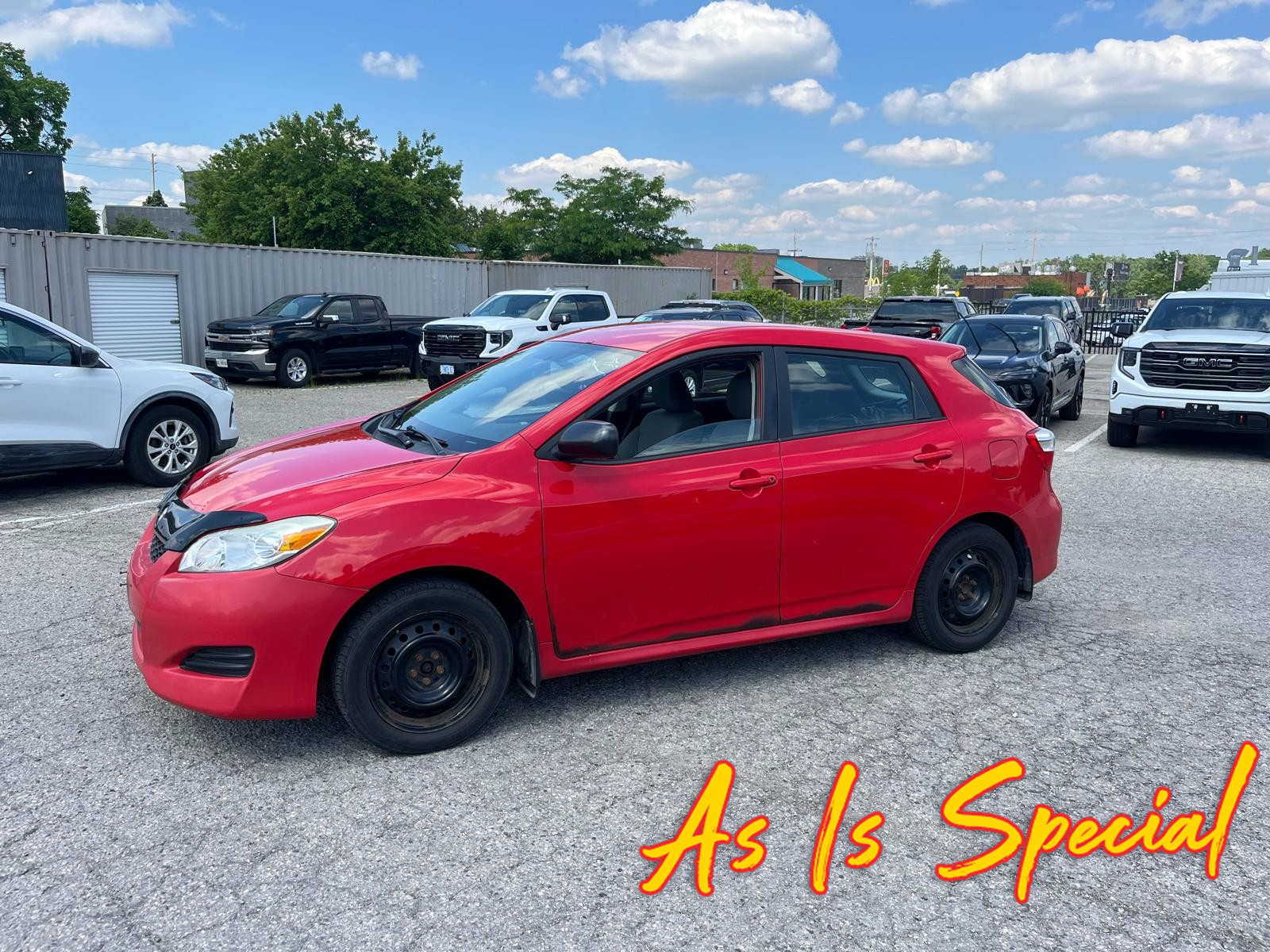 used 2010 Toyota Matrix car, priced at $4,500