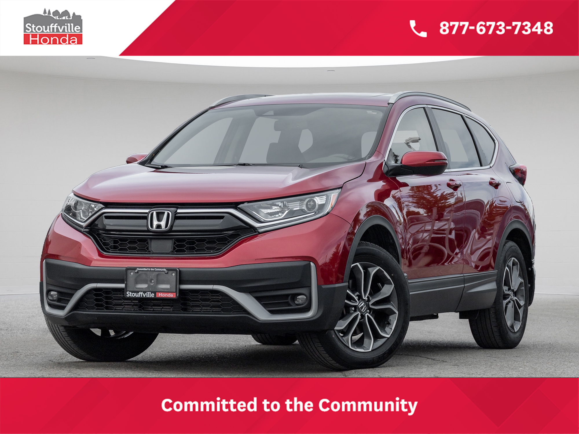 Red 2022 Honda CR-V SUV / Crossover All-Wheel Drive Continuously Variable Transmission