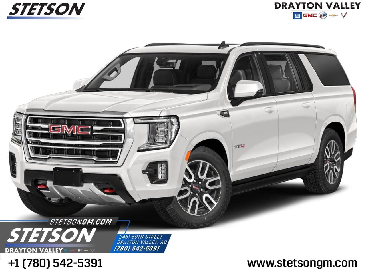 White 2023 GMC Yukon XL SUV / Crossover Four-Wheel Drive Automatic