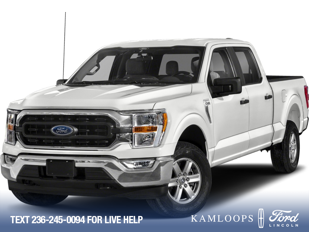 White 2022 Ford F-150 Pickup Truck Four-Wheel Drive Automatic
