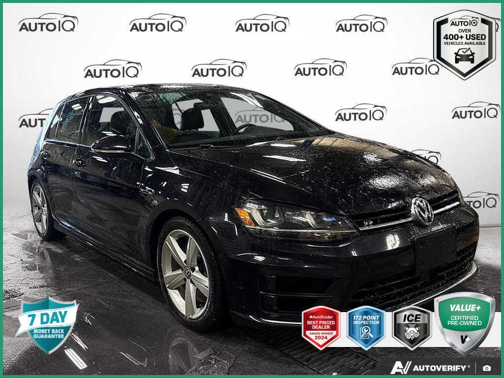2017 Volkswagen Golf R 4-Door AWD with DCC and Navigation