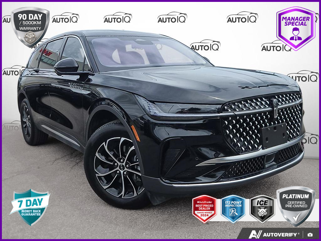 Black 2025 Lincoln Nautilus SUV / Crossover All-Wheel Drive 8-Speed Automatic