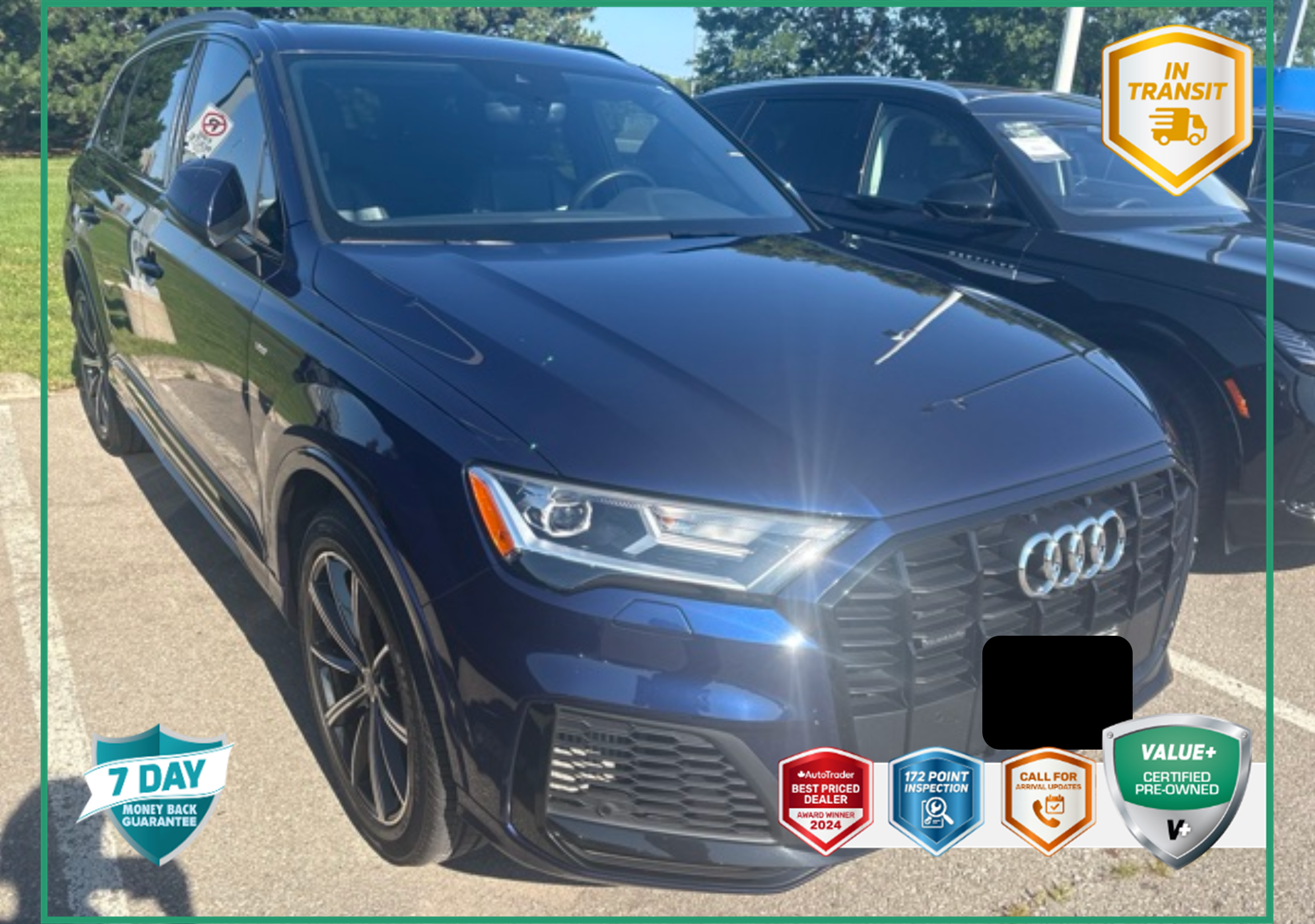 Blue 2022 Audi Q7 SUV / Crossover  8-Speed Automatic
