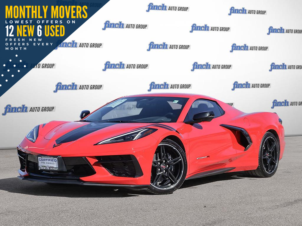 used 2024 Chevrolet Corvette car, priced at $91,940