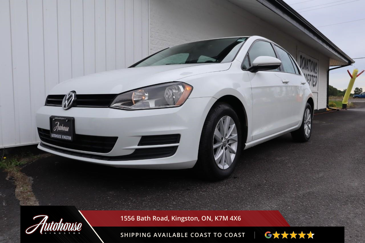 White 2017 Volkswagen Golf Hatchback  6-Speed Automatic