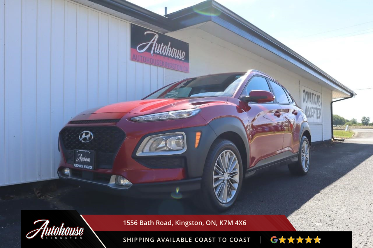 Red 2019 Hyundai Kona SUV / Crossover  6-Speed Automatic