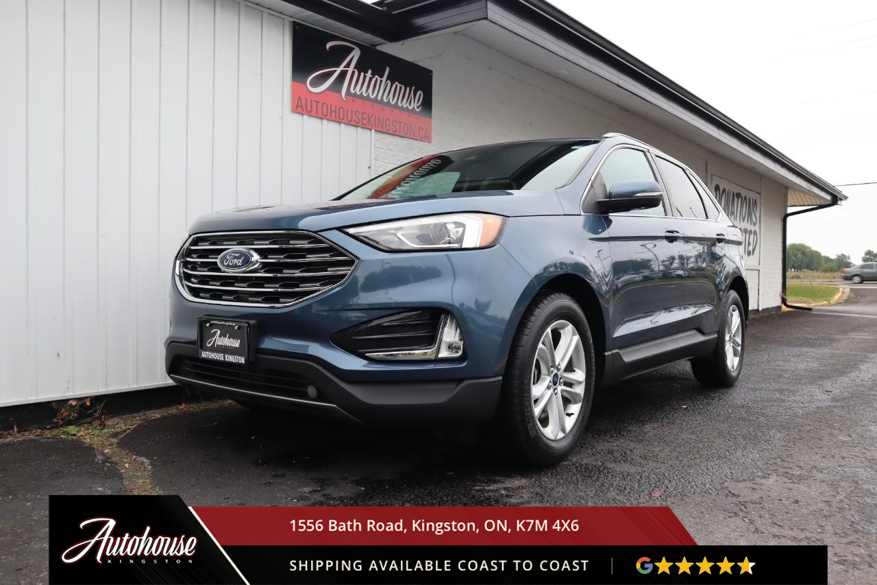 Blue 2019 Ford Edge SUV / Crossover All-Wheel Drive 8-Speed Automatic