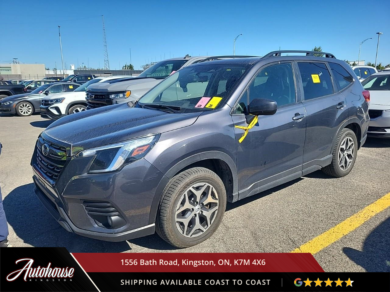 White 2022 Subaru Forester Wagon  6-Speed Automatic