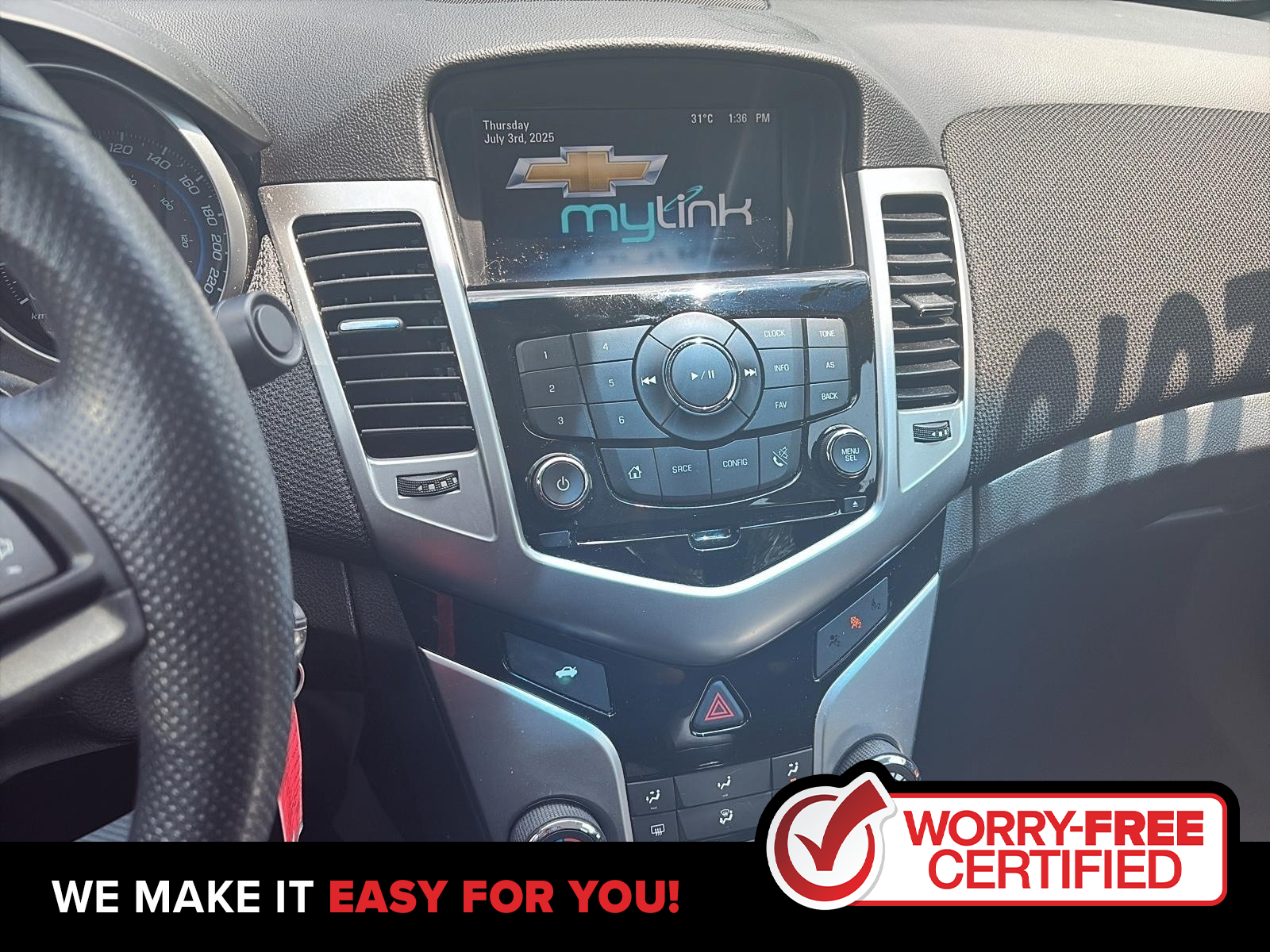 2015 Chevrolet Cruze 1LT