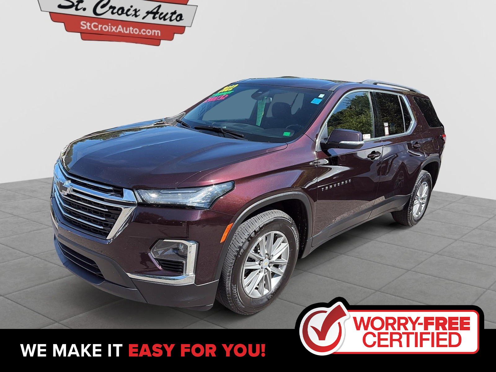 2022 Chevrolet Traverse  LT Cloth