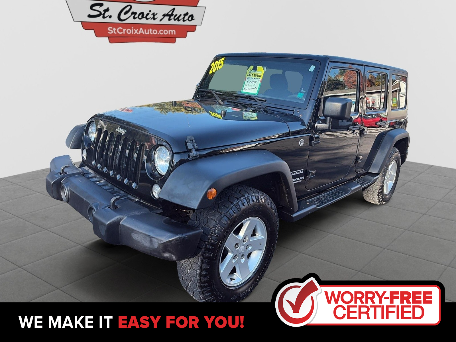 2015 Jeep Wrangler Unlimited  Sport