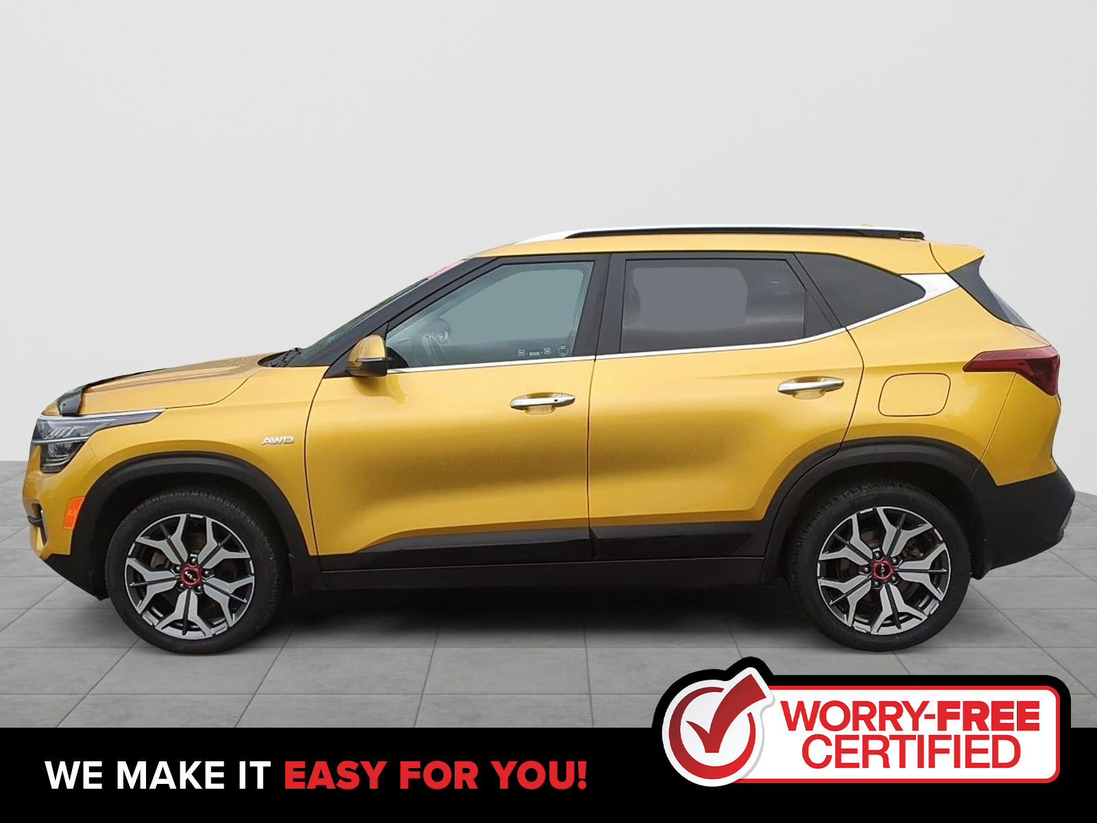 2022 Kia Seltos SX Turbo w/Black Interior