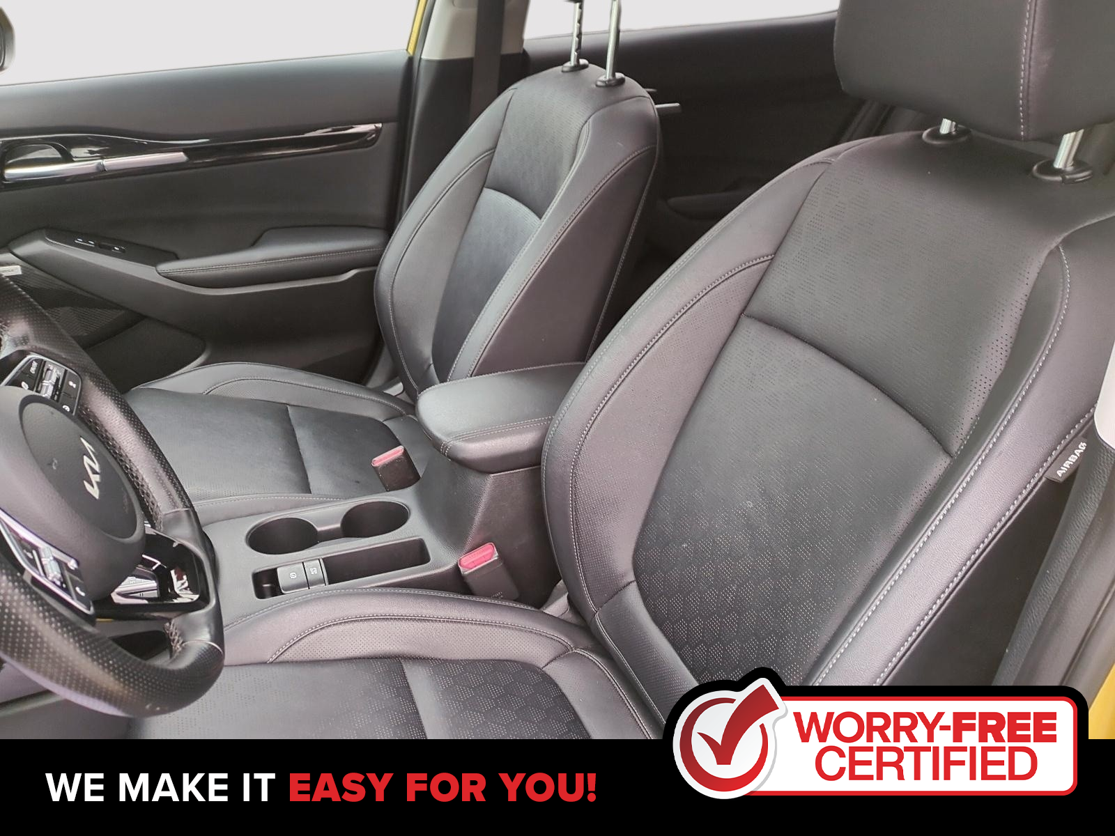 2022 Kia Seltos SX Turbo w/Black Interior