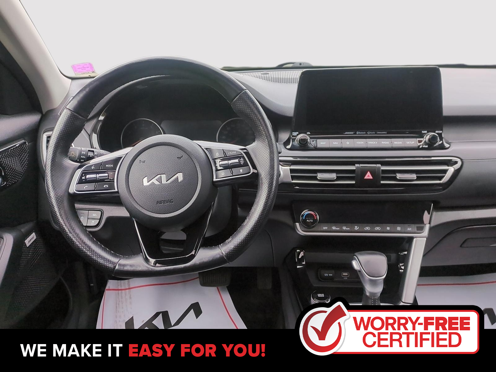 2022 Kia Seltos SX Turbo w/Black Interior