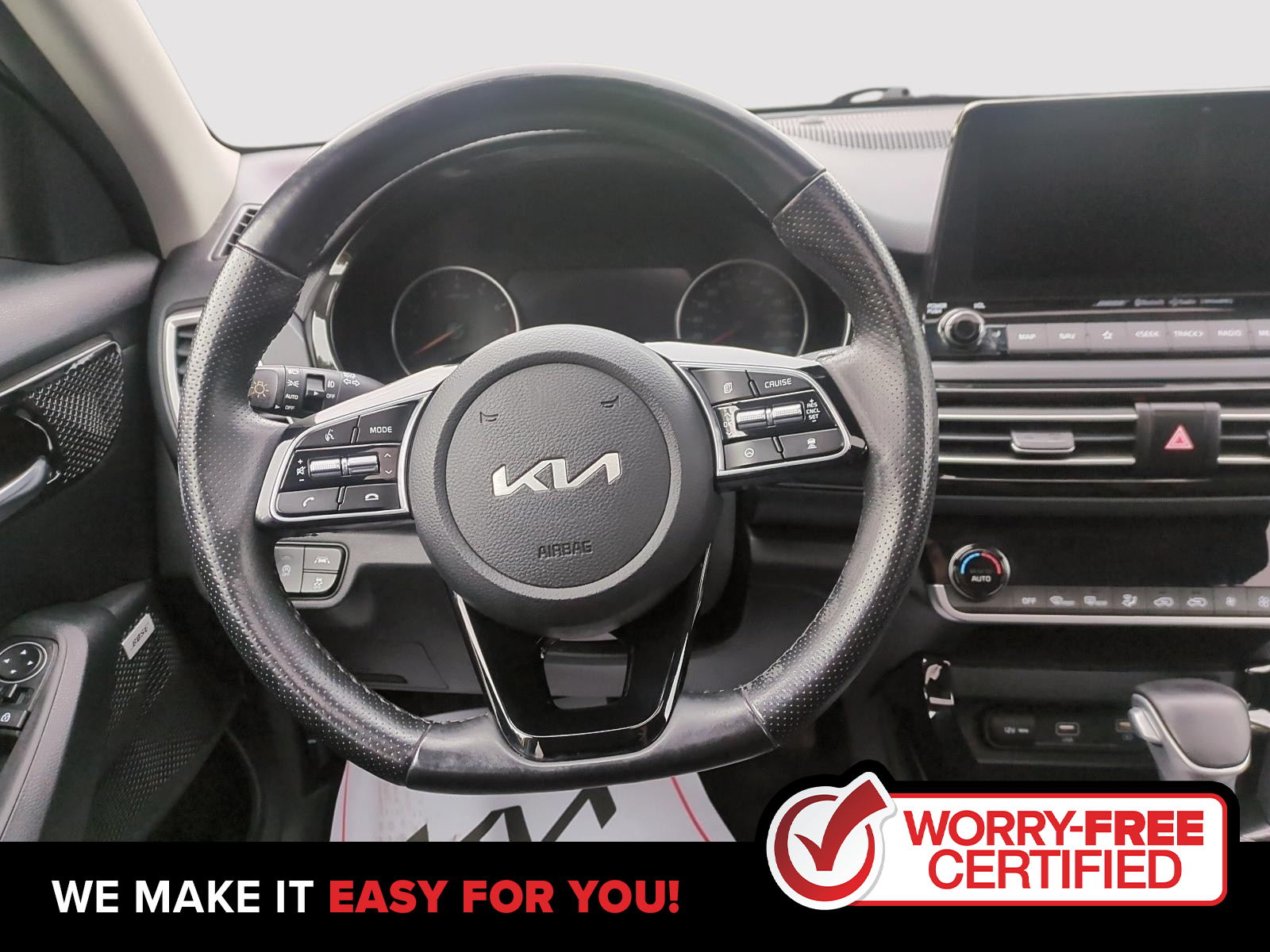 2022 Kia Seltos SX Turbo w/Black Interior