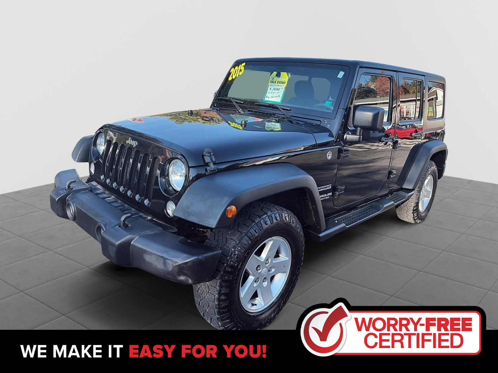 2015 Jeep Wrangler Unlimited  Sport
