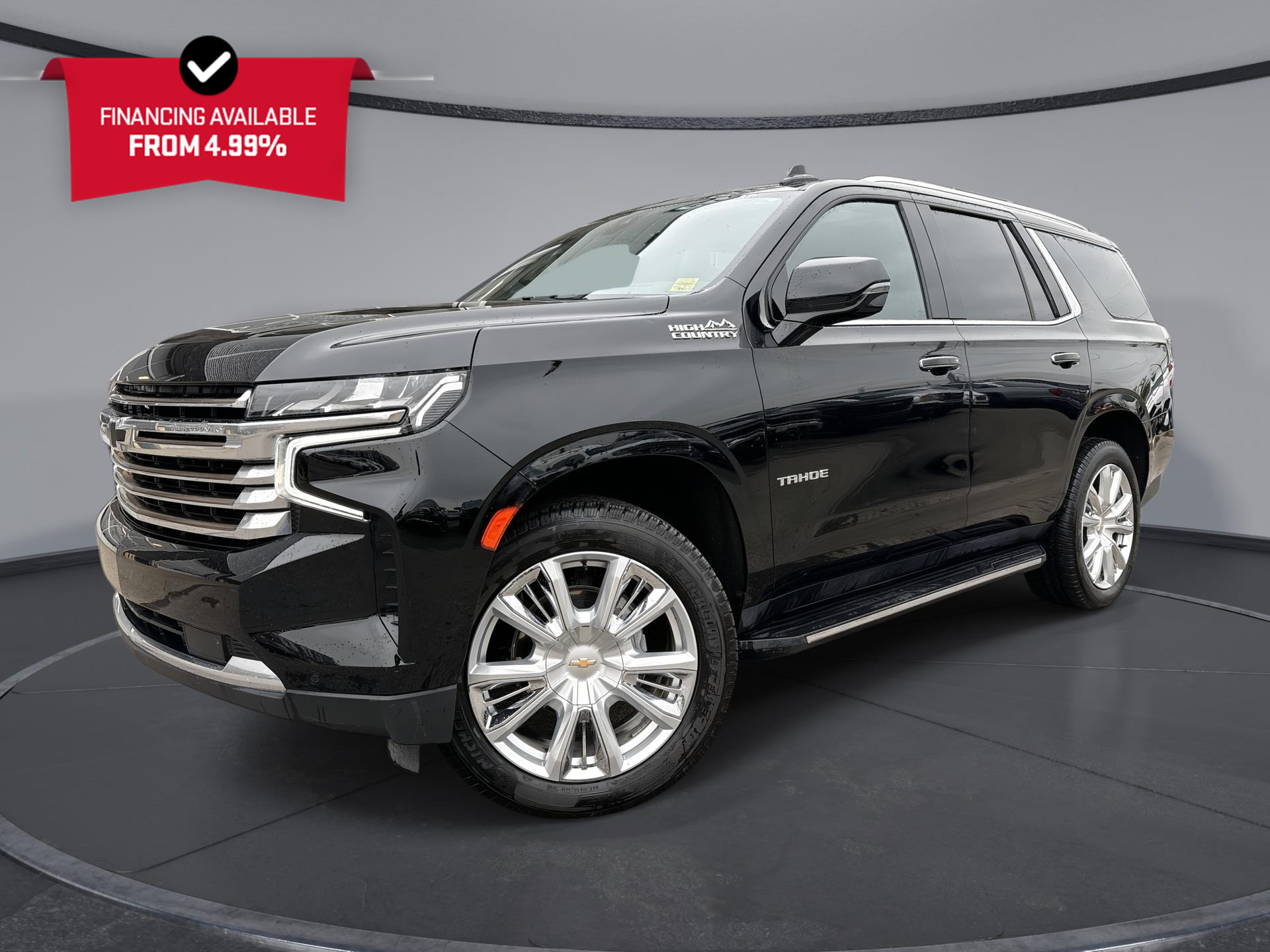 Black 2021 Chevrolet Tahoe SUV / Crossover Four-Wheel Drive Automatic