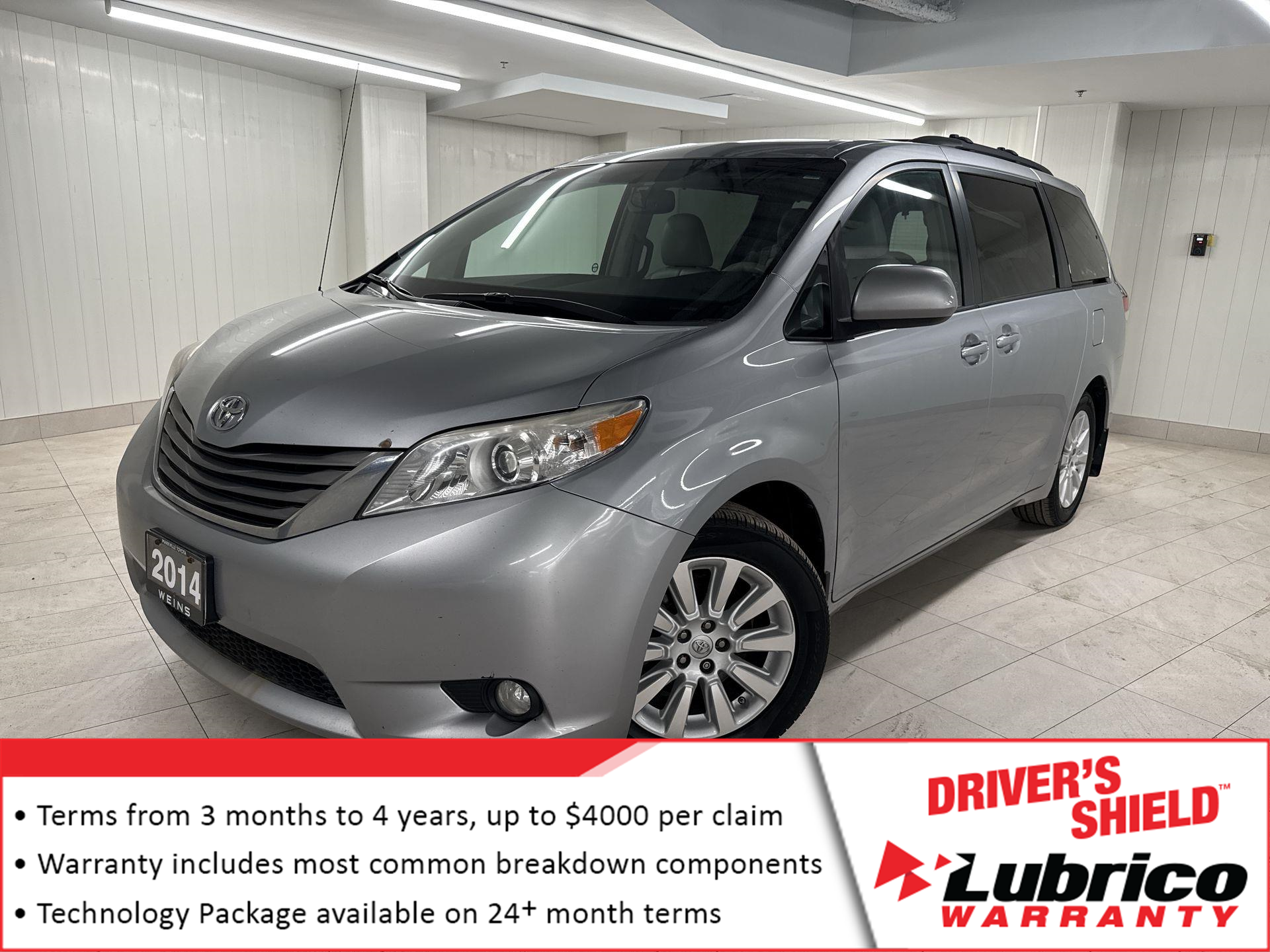 2014 Toyota Sienna XLE 7-Passenger AWD