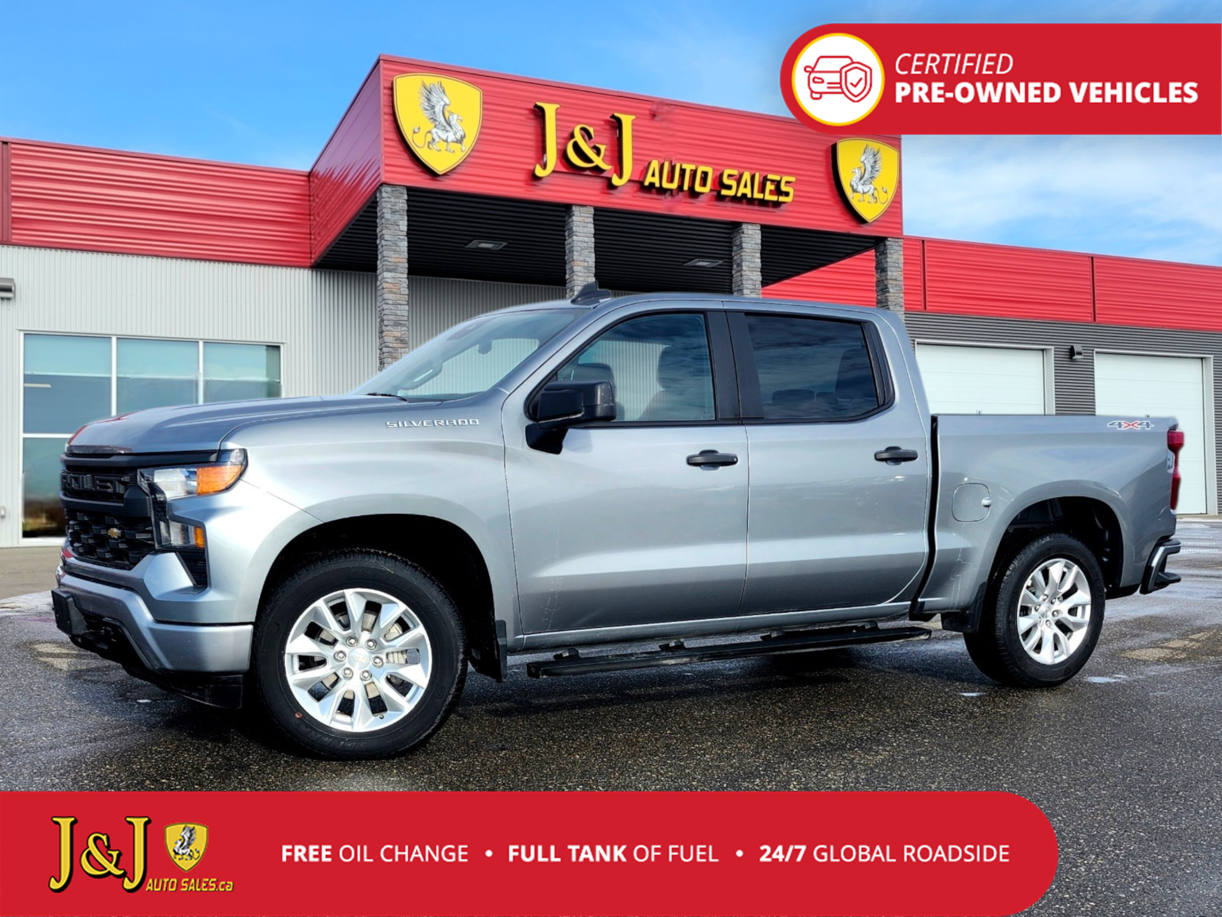 2023 Chevrolet Silverado 1500 Custom Crew Cab 4WD