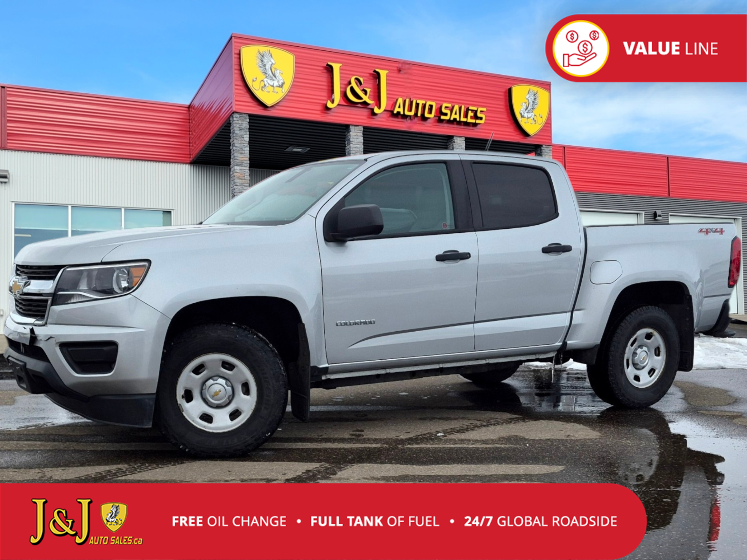 2018 Chevrolet Colorado Work Truck Crew Cab 4WD