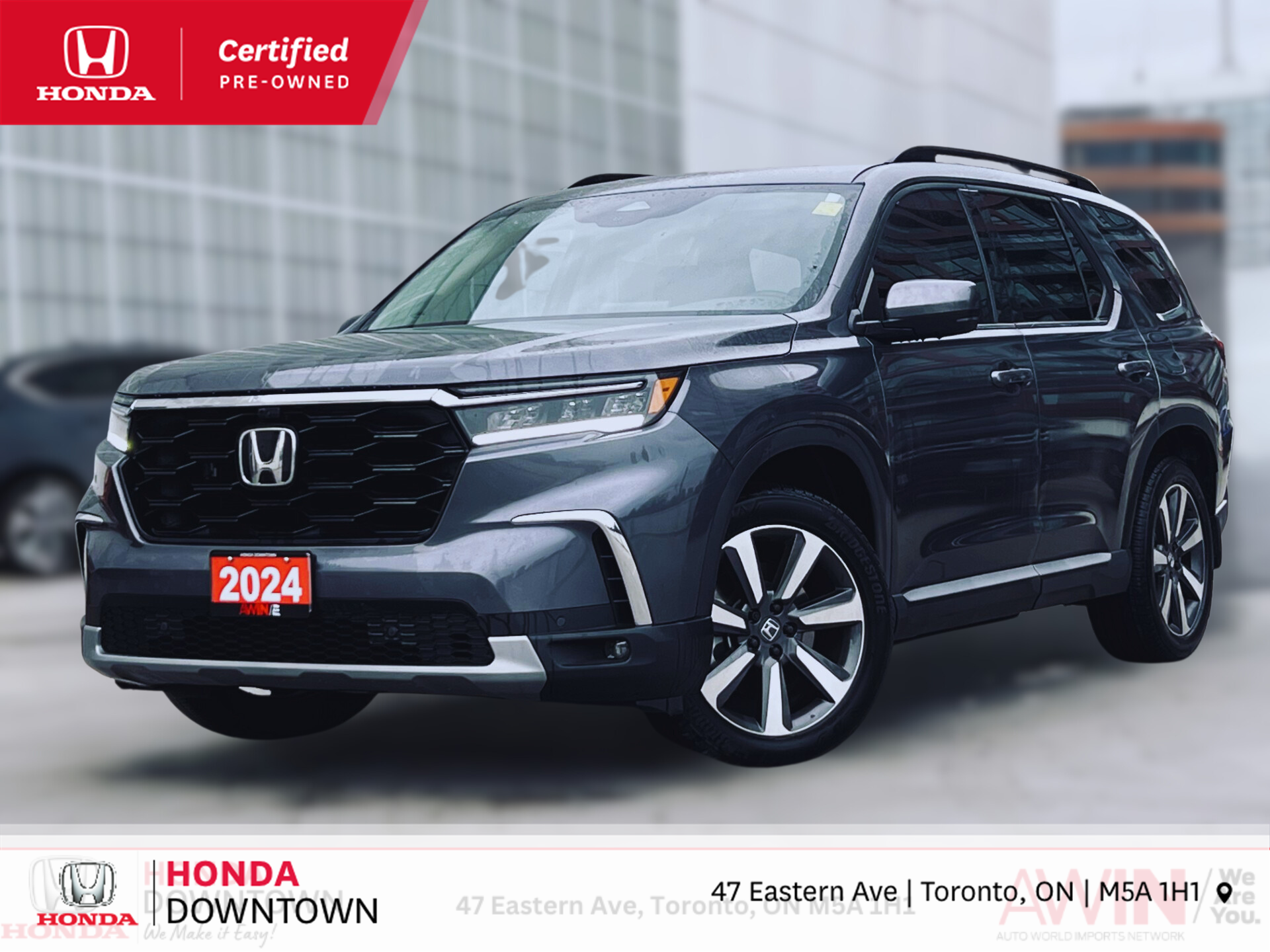 2024 Honda Pilot Touring, Toronto, Cash