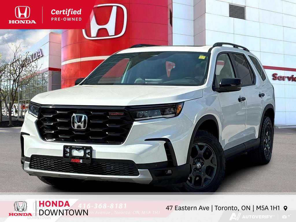 White 2025 Honda Pilot SUV / Crossover All-Wheel Drive Automatic
