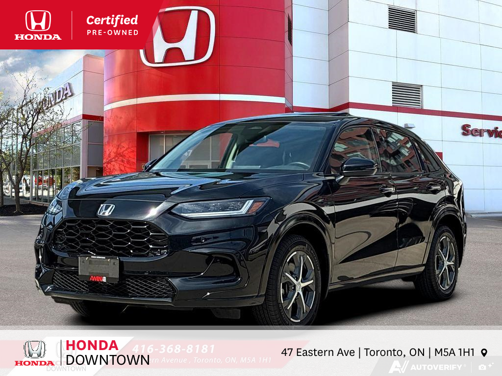 Black 2025 Honda HR-V SUV / Crossover  Continuously Variable Transmission