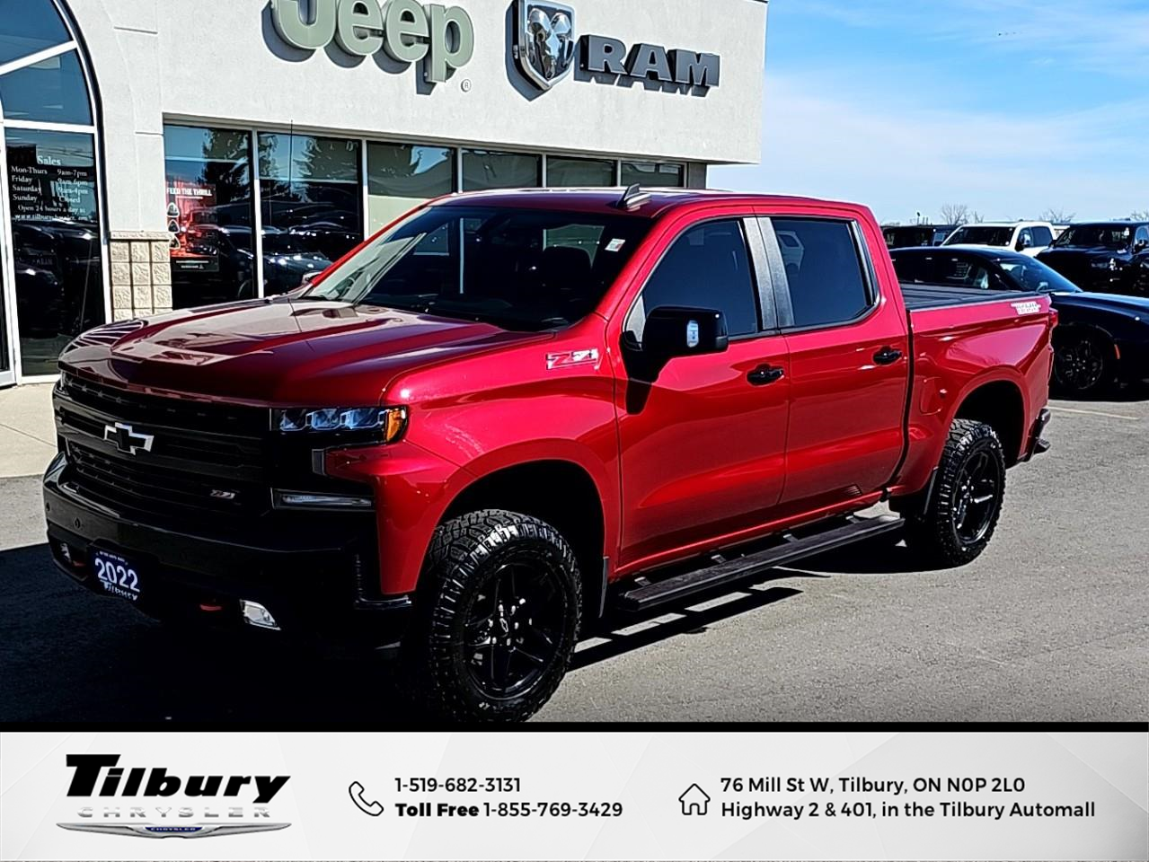 Chevrolet Silverado 1500 LT Trail Boss Crew Cab 4WD