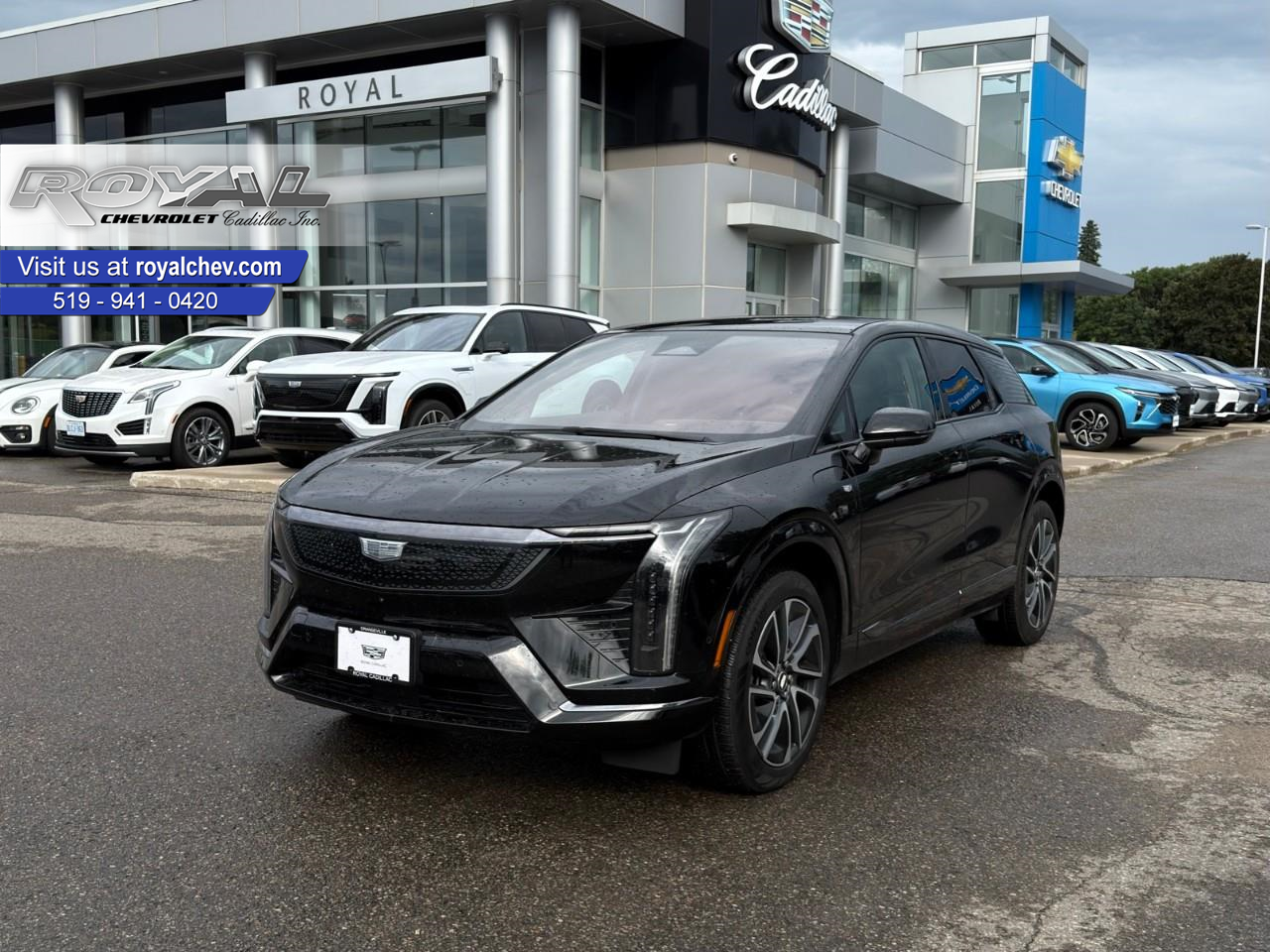 Black 2026 Cadillac OPTIQ SUV / Crossover All-Wheel Drive 1-Speed Automatic
