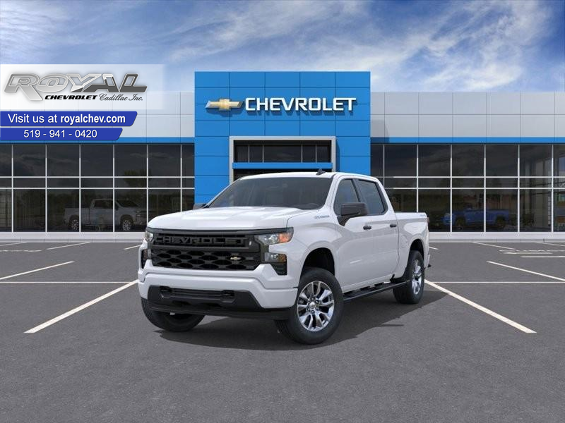 White 2026 Chevrolet Silverado 1500 Pickup Truck Four-Wheel Drive 8-Speed Automatic