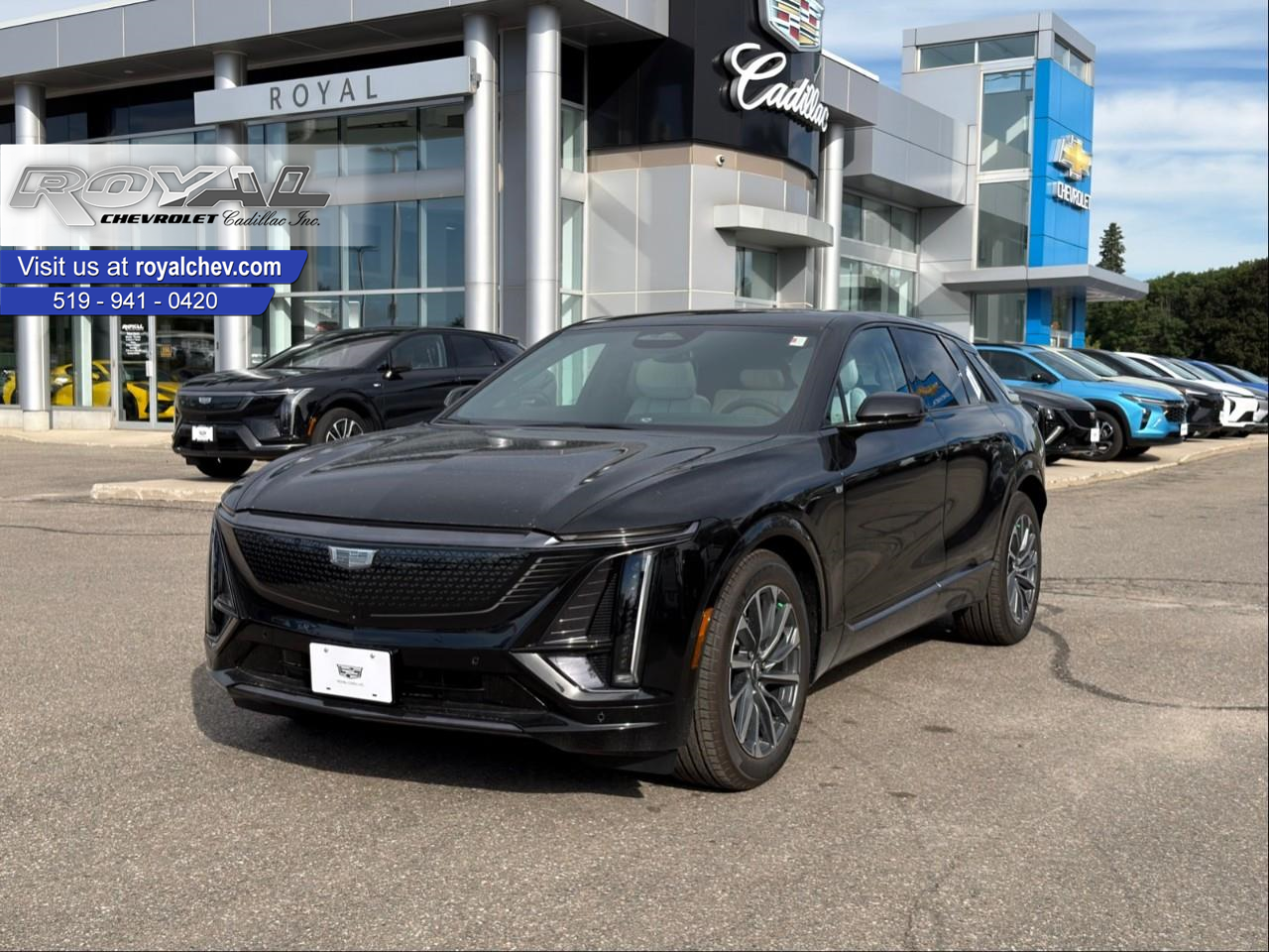 Black 2027 Cadillac LYRIQ SUV / Crossover Rear-Wheel Drive 1-Speed Automatic