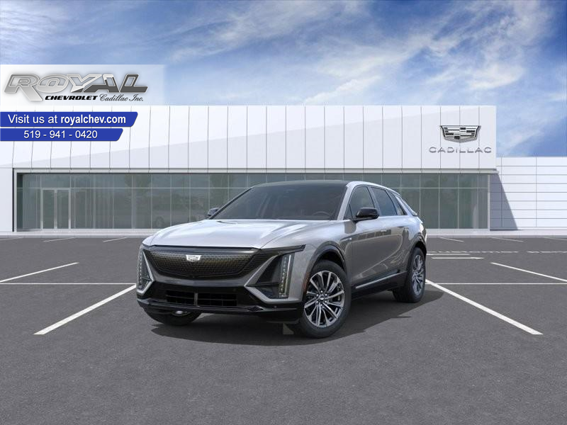 Silver 2027 Cadillac LYRIQ SUV / Crossover Rear-Wheel Drive 1-Speed Automatic
