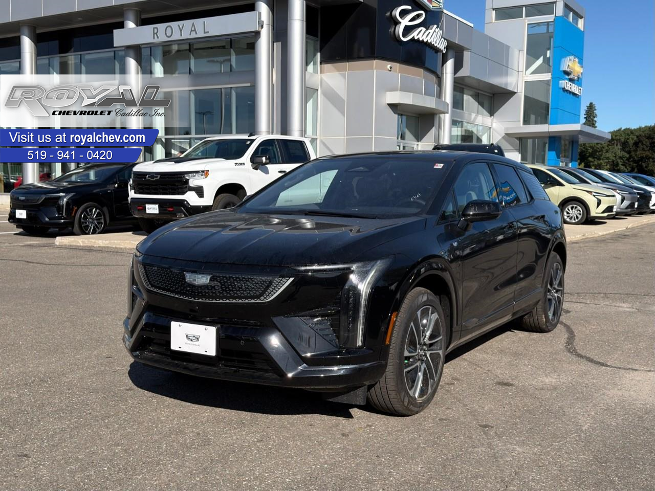 Black 2027 Cadillac OPTIQ SUV / Crossover All-Wheel Drive 1-Speed Automatic