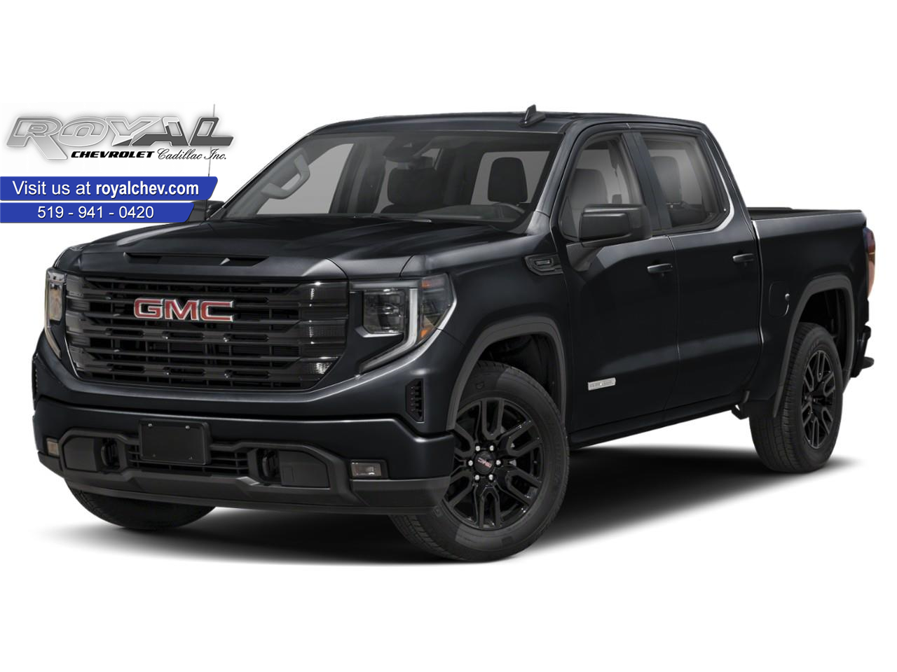 Black 2026 GMC Sierra 1500 Pickup Truck Four-Wheel Drive Automatic