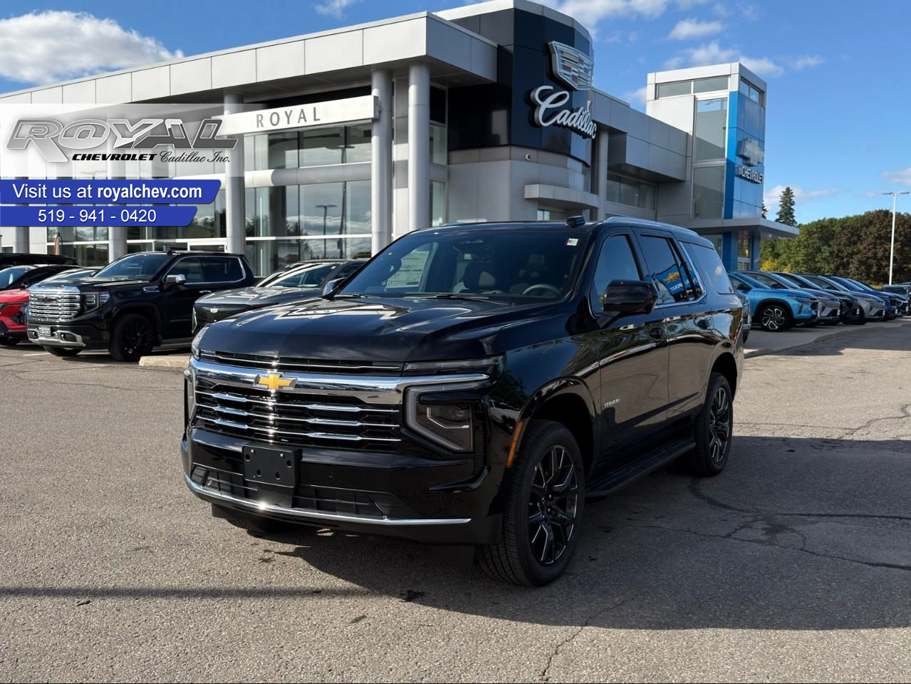 Black 2027 Chevrolet Tahoe SUV / Crossover Four-Wheel Drive Automatic