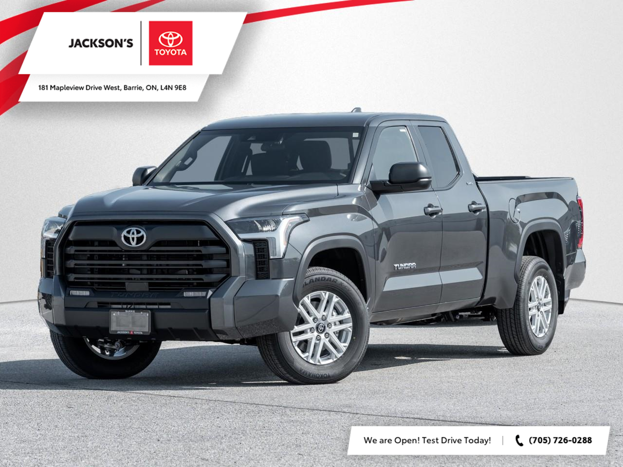 Gray 2026 Toyota Tundra Pickup Truck  Automatic
