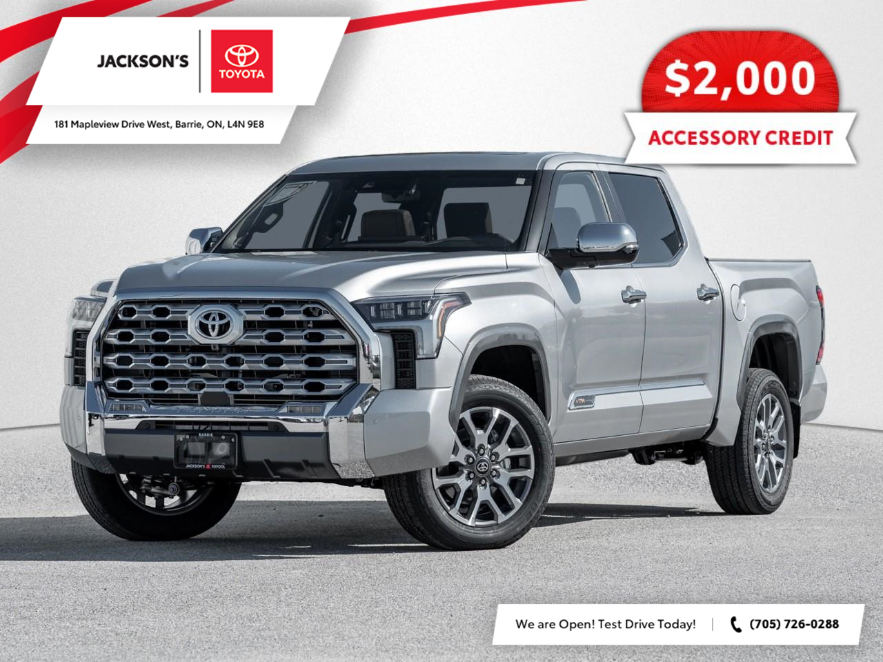  2026 Toyota Tundra 1794 Edition CrewMax Cab 4WD   
